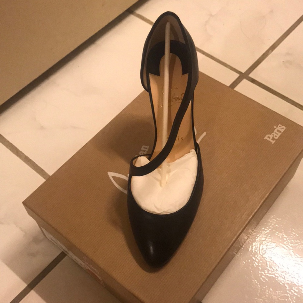 Christian Louboutin Catchy One 100mm heel - Picture 2 of 4